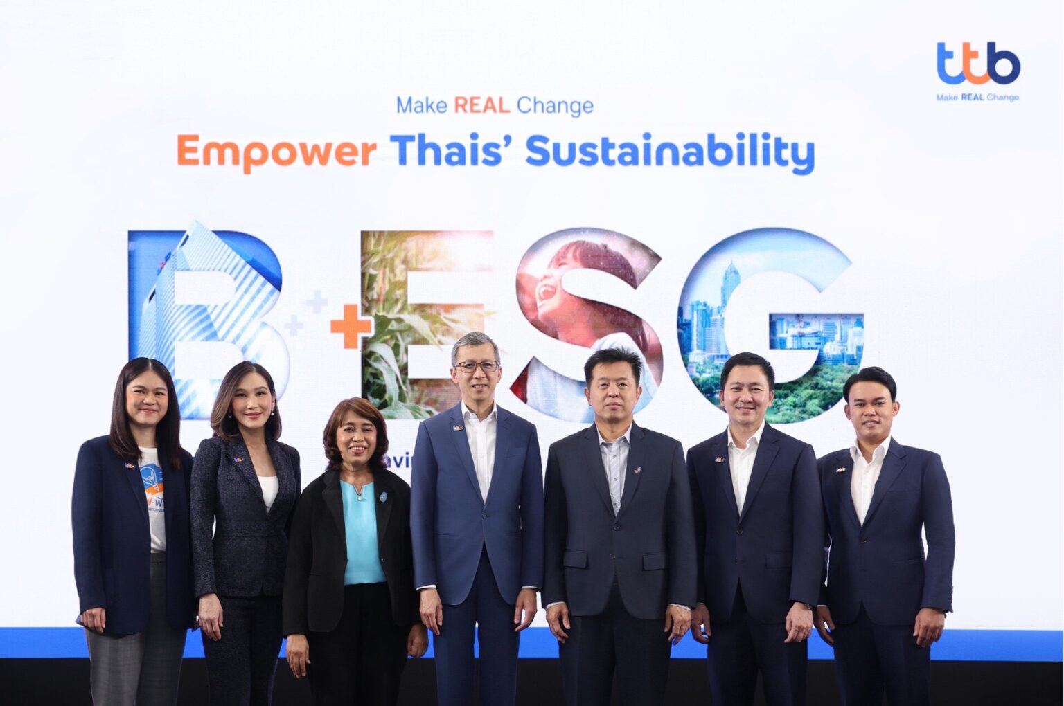 ทีเอ็มบีธนชาต ประกาศชูธง B+ESG ผสานธุรกิจและความยั่งยืนเป็นเนื้อเดียวกันอีกหนึ่ง Mission สู่ “การธนาคารเพื่อความยั่งยืน”