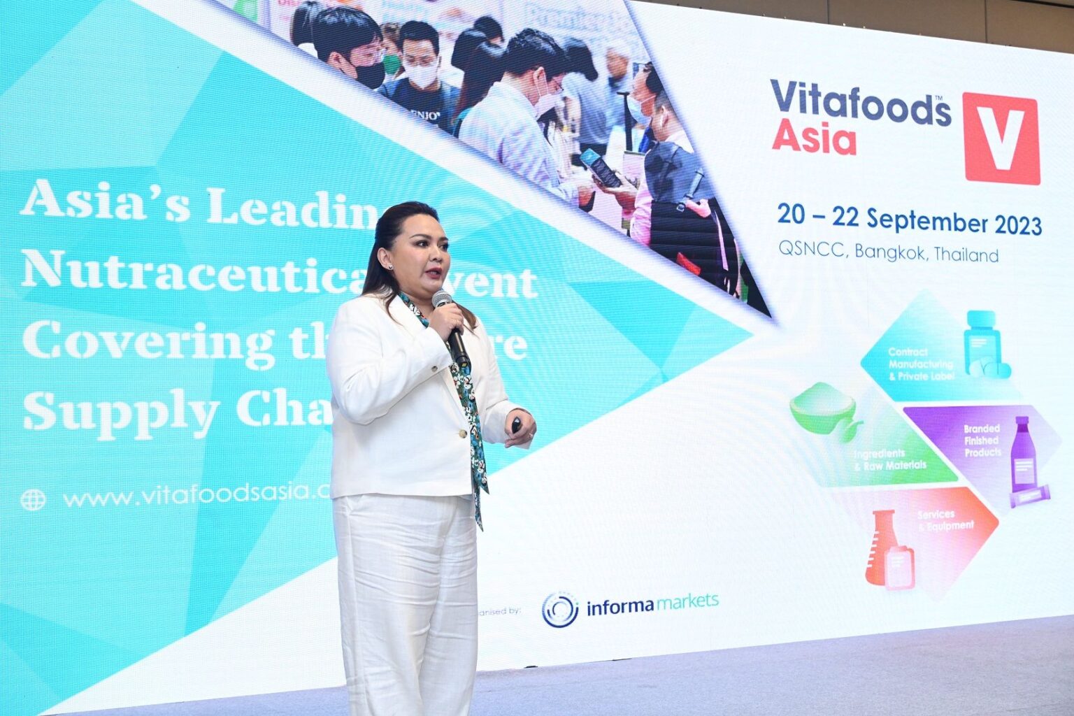 อินฟอร์มา มาร์เก็ตส์ฯ ดันไทยสู่ฮับนวัตกรรมเสริมอาหารและสารสกัด จัดงาน ‘Vitafoods Asia 2023’ สร้างแต้มต่อธุรกิจเสริมอาหารด้วย’เทคโนโลยี-เครือข่าย’