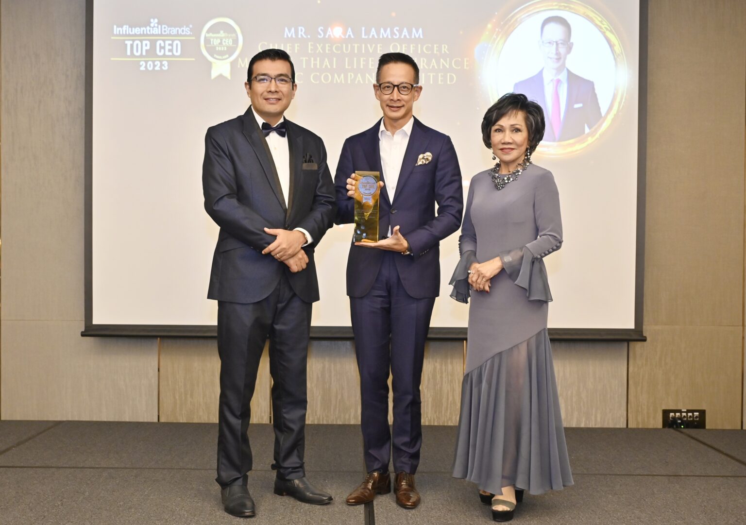 “สาระ ล่ำซำ” รับรางวัลเกียรติยศ TOP CEO (THAILAND) 2023 ต่อเนื่องเป็นปีที่ 3