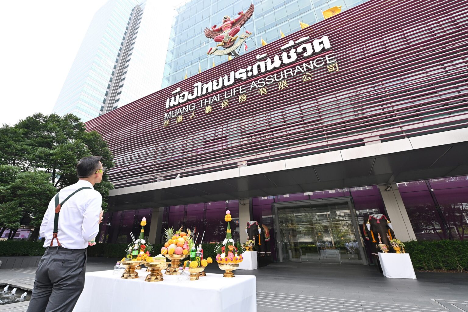 เมืองไทยประกันชีวิต จัดพิธีทำบุญครบรอบ 73 ปี การก่อตั้งบริษัทฯ