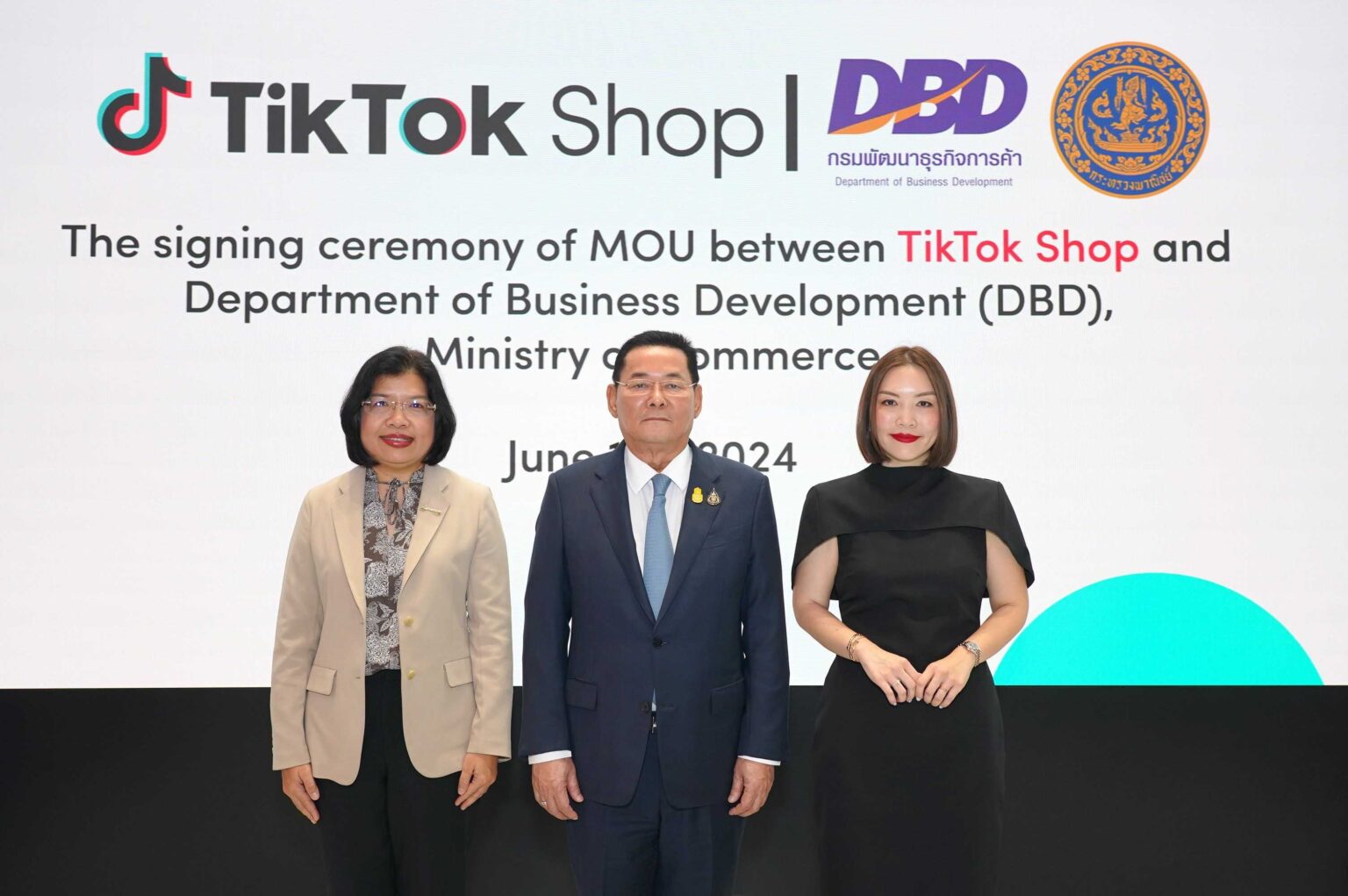 TikTok Shop จับมือ DBD เดินหน้ายกระดับ SMEs ไทย ดึงจุดแข็ง Shoppertainment ติดปีกผู้ประกอบการ