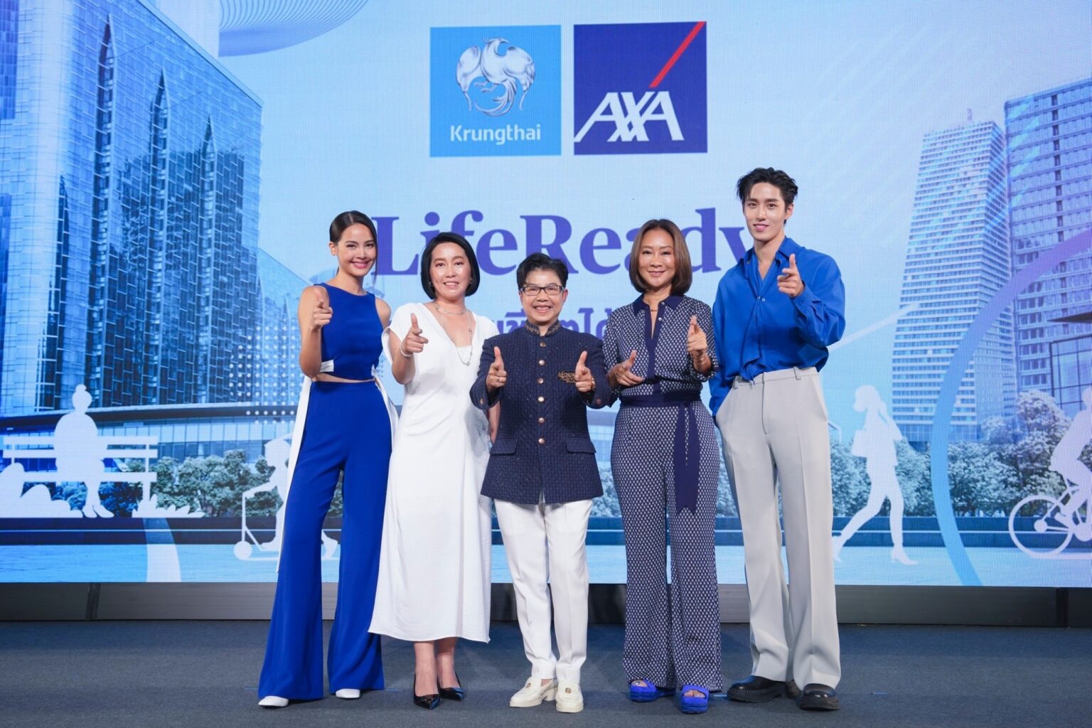 กรุงไทย-แอกซ่า ประกันชีวิต เปิดตัวภาพยนตร์โฆษณา “LifeReady เอนจอยชีวิตได้ ไม่มีห่วง” ดึง “ญาญ่า อุรัสยา และต่อ ธนภพ” เป็นพรีเซนเตอร์คนใหม่ หนุนคนไทยวางแผนชีวิต