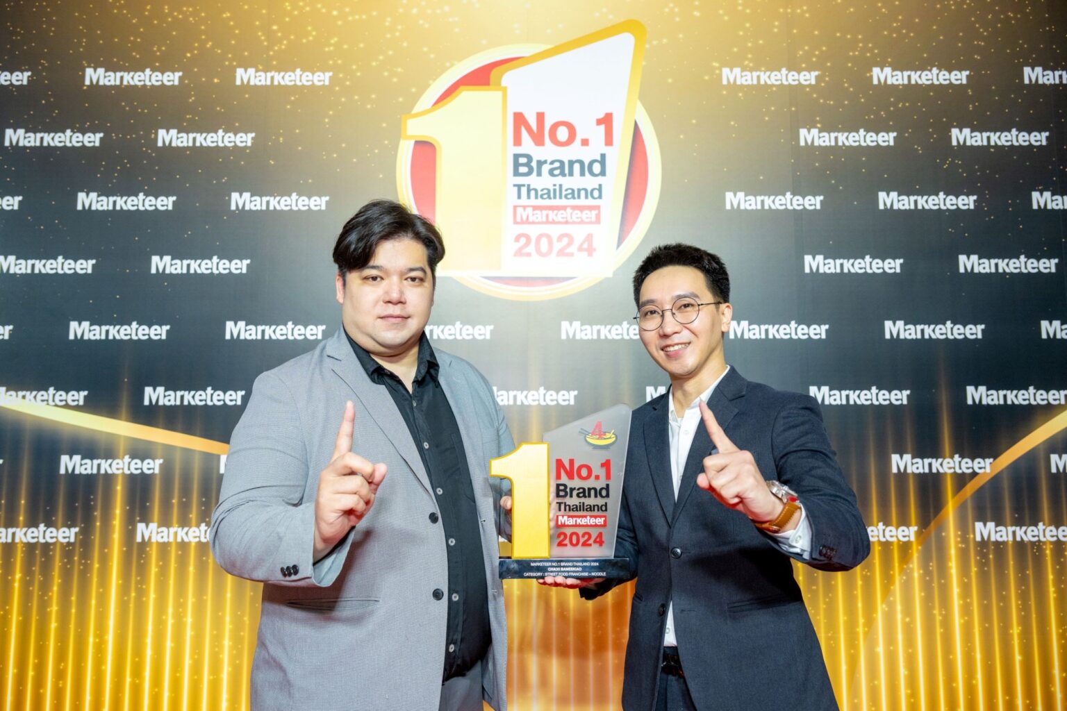 ชายสี่บะหมี่เกี๊ยว คว้ารางวัล No.1 Brand Thailand 2024