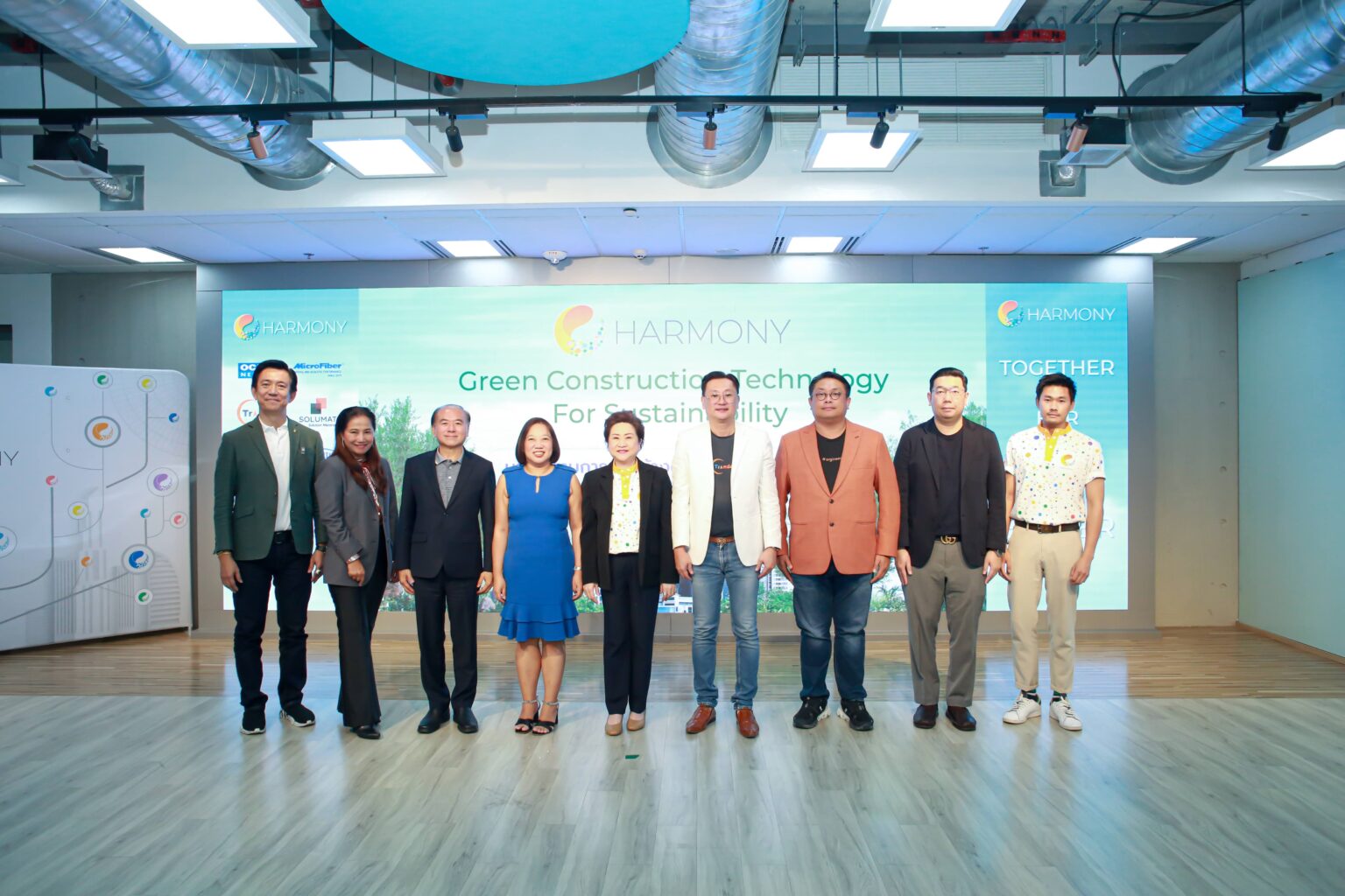 Harmony เปิดตัวโครงการ “Harmony Green Construction Technology for Sustainability”
