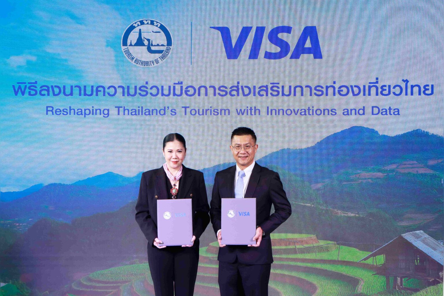 ททท. ร่วมลงนาม MOU กับ วีซ่า ยกระดับการท่องเที่ยวด้วยนวัตกรรมทางการเงิน