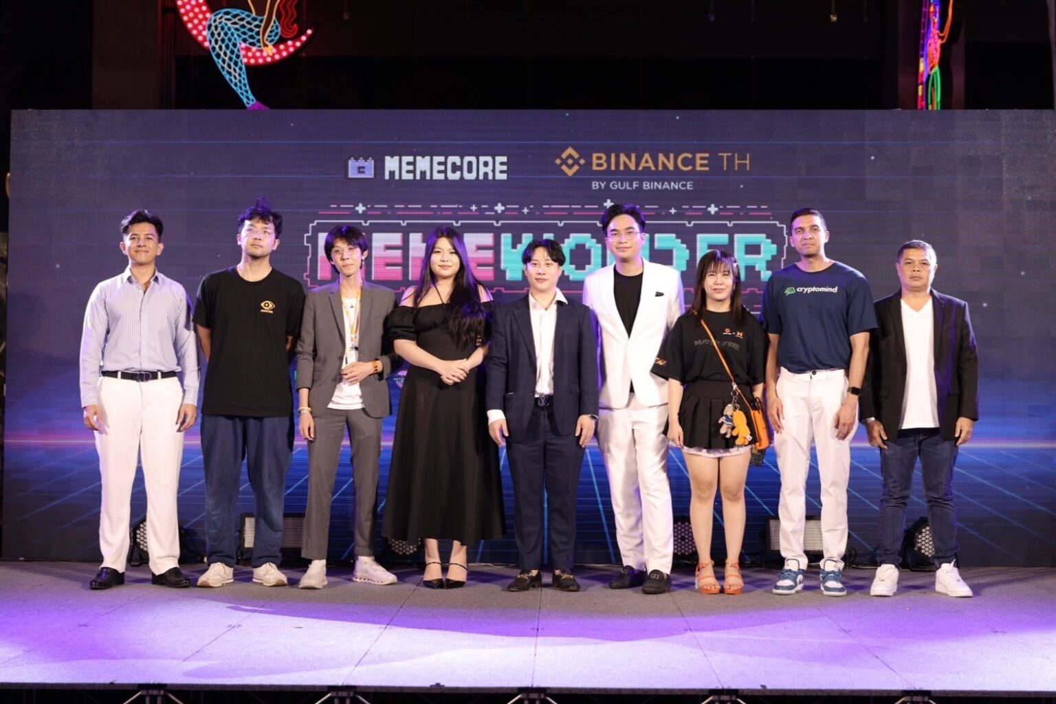 Binance TH จับมือ MemeCore พร้อมด้วย 9 Cat Digital Group และ BitArcade เปิดตัวเทศกาล MemeWonder ครั้งแรกในเอเชียในงาน Thailand Blockchain Week