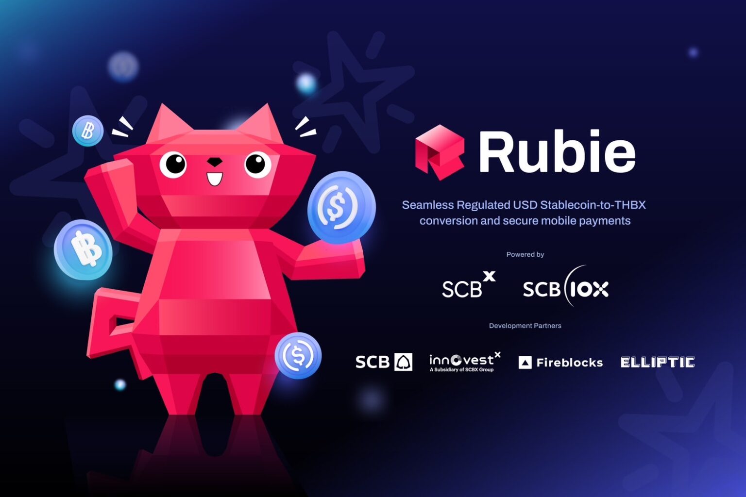 SCB 10X ส่ง Rubie Wallet แอปพลิเคชันกระเป๋าเงินดิจิทัล เข้าร่วมการทดสอบ Regulatory Sandbox ของ ธปท. และ ก.ล.ต.