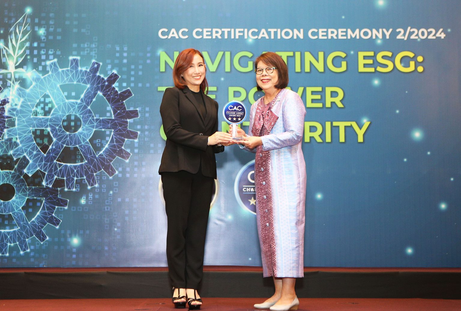 ธนชาตประกันภัย รับรางวัล CAC Change Agent Award 2024 ตอกย้ำจุดยืนต่อต้านคอร์รัปชัน สร้างเครือข่ายธุรกิจยั่งยืน