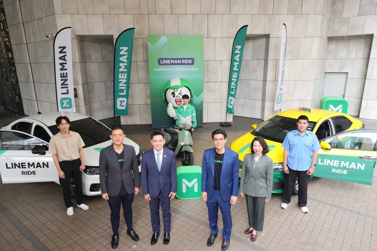 LINE MAN เผยบริการเรียกรถ LINE MAN RIDE เติบโตกว่า 60% เตรียมรุกหัวเมืองใหญ่ทั่วประเทศ ย้ำจุดยืน ‘ราคาถูก ปลอดภัย’