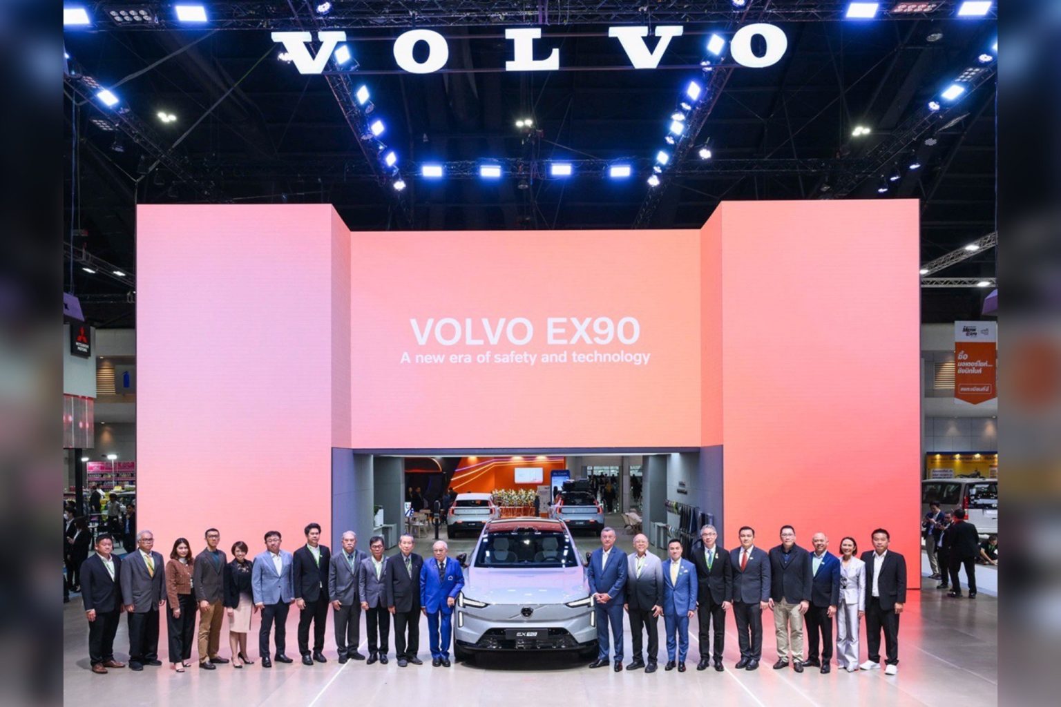 วอลโว่ คาร์ ประเทศไทย เผยปฐมบทใหม่แห่งนวัตกรรมยานยนต์จากวอลโว่ Volvo EX90 รถไฟฟ้าเต็มรูปแบบรุ่นใหม่ เปิดตัวเป็นที่แรกในเอเชียตะวันออกเฉียงใต้