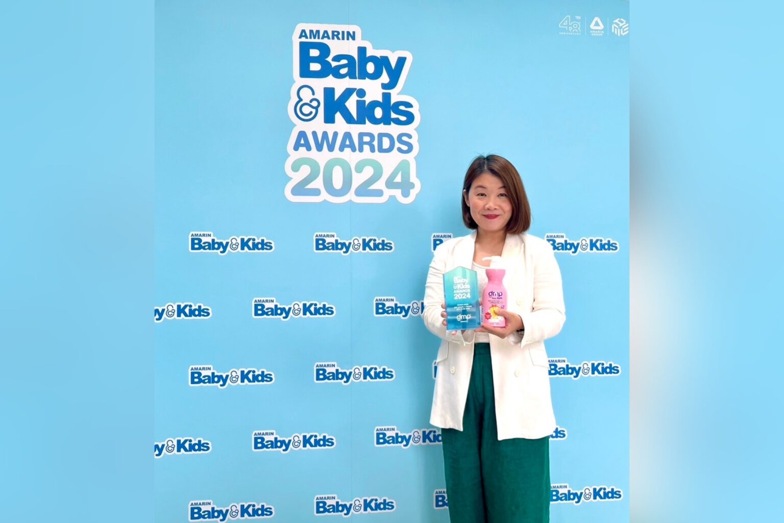 dmp คว้า รางวัลการันตีคุณภาพ จาก Amarin Baby & Kids Awards 2024