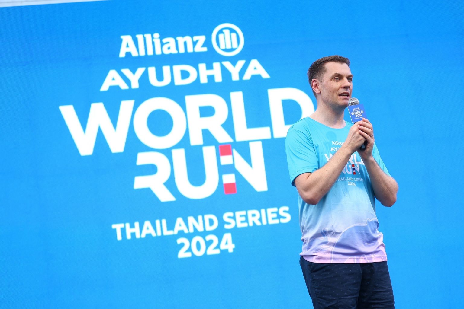 อลิอันซ์ อยุธยา จัดงานวิ่งสุดยิ่งใหญ่ “Allianz Ayudhya World Run Thailand Series 2024” “Run For the Healthy World” อนุรักษ์มรดกไทย ใส่ใจสิ่งแวดล้อม ณ จังหวัดพระนครศรีอยุธยา