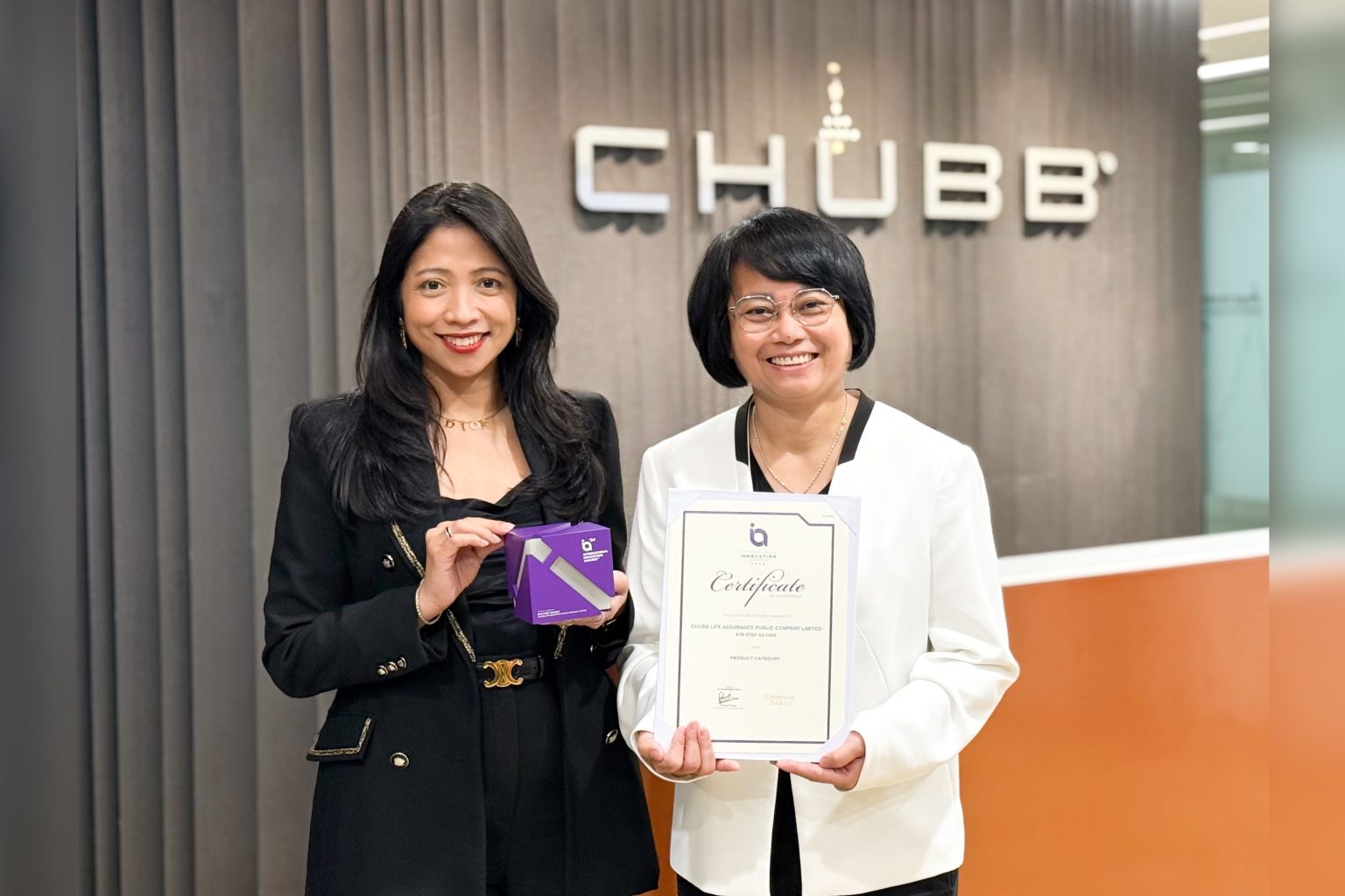 678 Step Savings จาก ชับบ์ ไลฟ์ ประกันชีวิต คว้ารางวัลระดับนานาชาติ จาก International Innovation Awards 2024