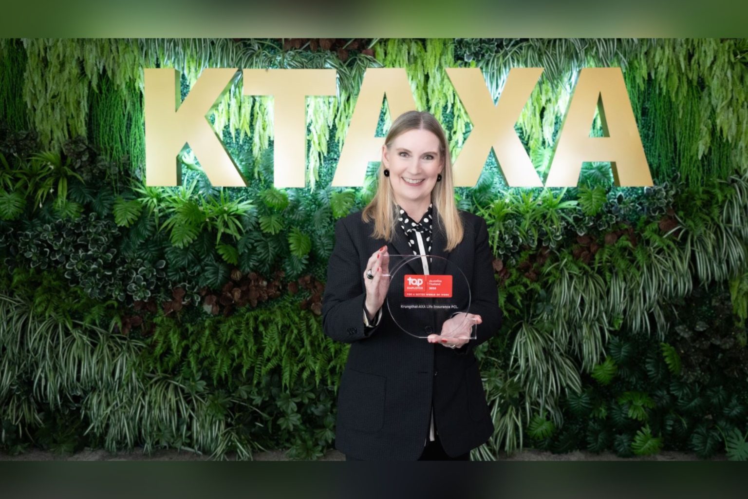 กรุงไทย-แอกซ่า ประกันชีวิต คว้ารางวัล Top Employer Awards Thailand 2025 ต่อเนื่อง 2 ปีซ้อน