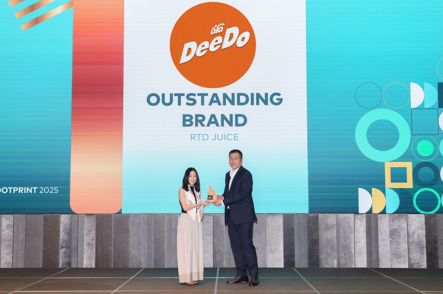 “ดีโด้” คว้ารางวัล Thailand Brand Footprint Awards 2025 : Outstanding Brands