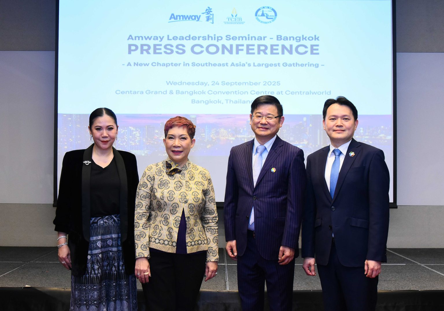 แอมเวย์ ไชน่า เลือกไทยจัดประชุมองค์กรใหญ่สุดในอาเซียน ผู้ร่วมงานจากจีนกว่าหมื่นคน ทีเส็บจัด Slow Living Experience ต้อนรับ