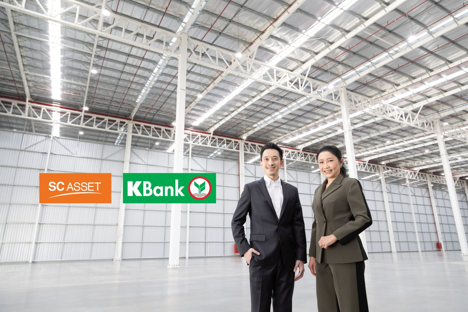 KBank เสริมแกร่ง SC Asset ปักธงพัฒนาคลังสินค้า หนุน 2,500 ล้านบาท ปั้นโครงสร้างพื้นฐานโลจิสติกส์รวมกว่า 180,000 ตร.ม.