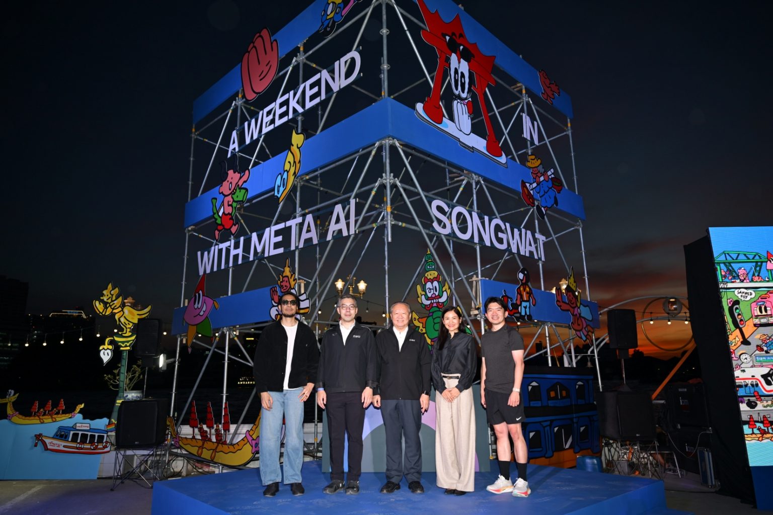 Meta จับมือ กทม. และสมาคมเมดอินทรงวาด ชวนคนรุ่นใหม่ใช้เวลาสุดสัปดาห์อย่างสร้างสรรค์ด้วย AI ในงาน “A Weekend with Meta AI x Song Wat”
