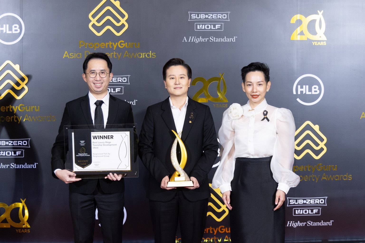 ‘เรนวูด ปาร์ค’ คว้ารางวัล Best Luxury Mega Township Development (Asia) จากเวที PropertyGuru Asia Property Awards 2025