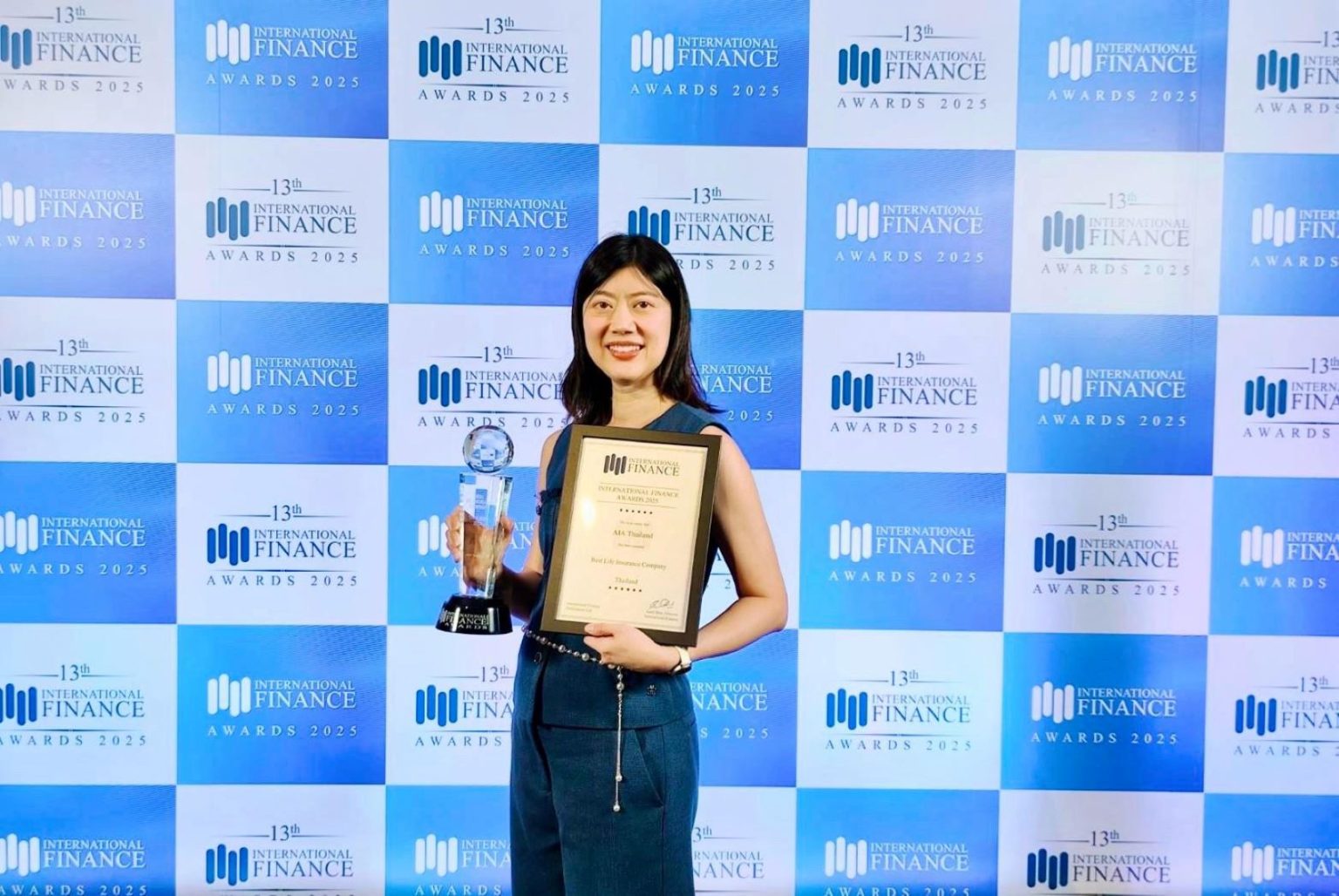 เอไอเอ คว้ารางวัลประกันชีวิตยอดเยี่ยมแห่งปี 2025 จากเวที International Finance Awards สะท้อนความเชื่อมั่นของคนไทยทั่วประเทศ ติดต่อกันเป็นปีที่ 9