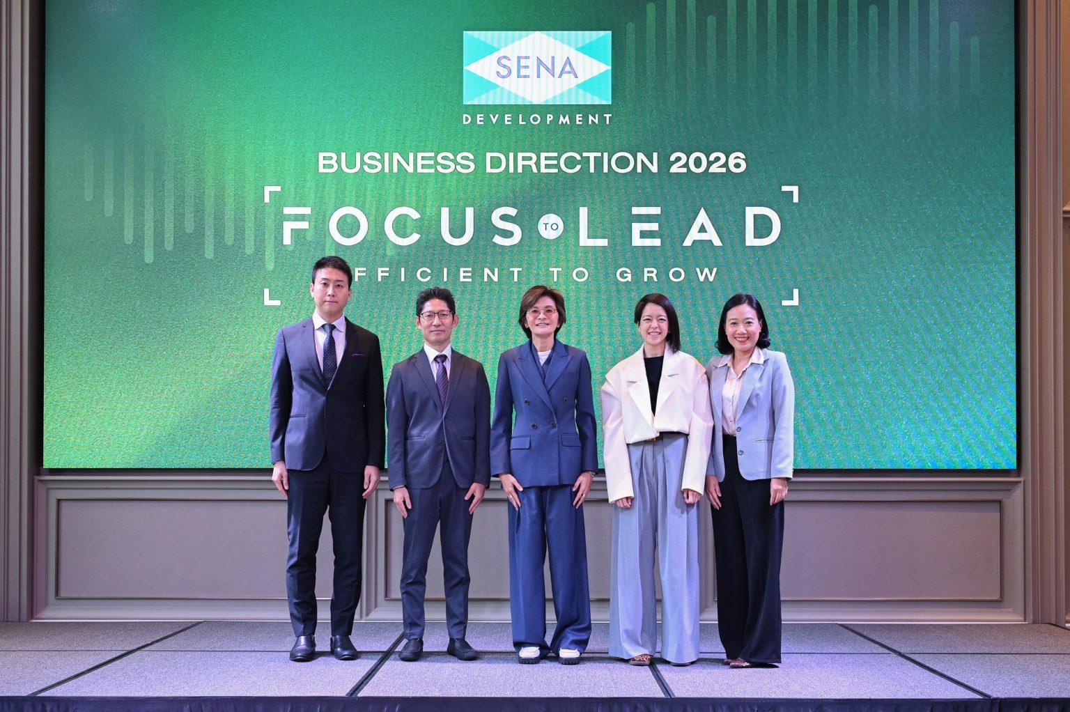 เสนา เปิดแผนปี 69 ชูกลยุทธ์ “FOCUS TO LEAD, EFFICIENT TO GROW” โฟกัสการเติบโตอย่างมีคุณภาพ ด้วย LivNex เช่าออมบ้าน