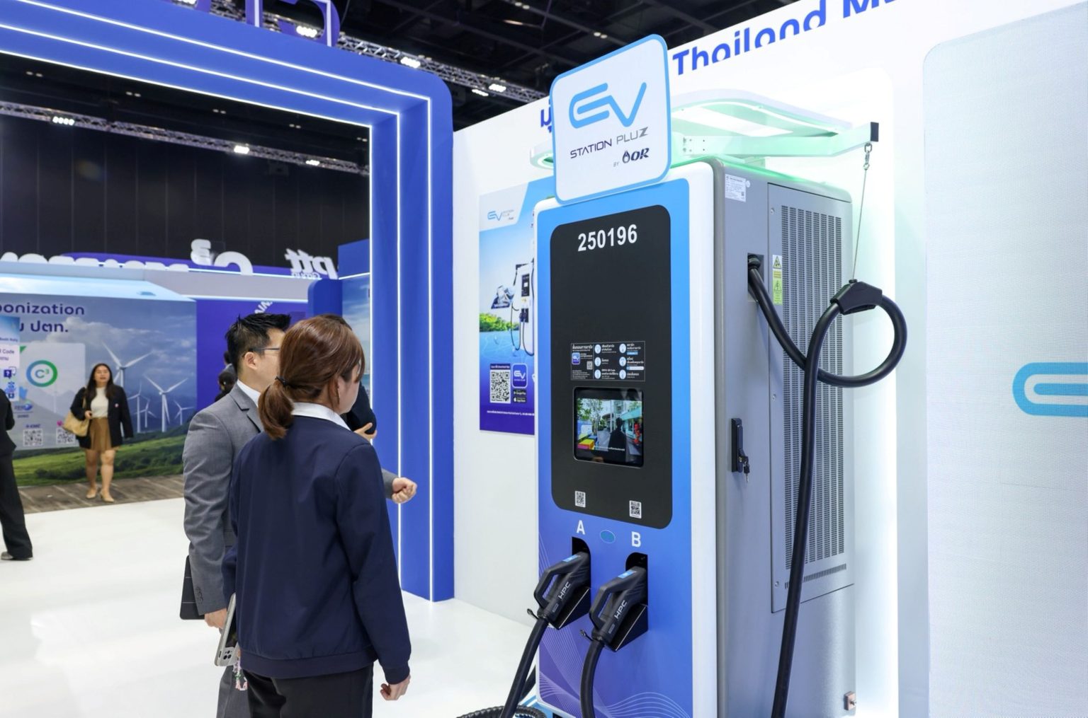 OR โชว์นวัตกรรม EV Station PluZ – blueplus+ – PTT Lubricants ในงาน Sustainable Spark by PTT Group 2026