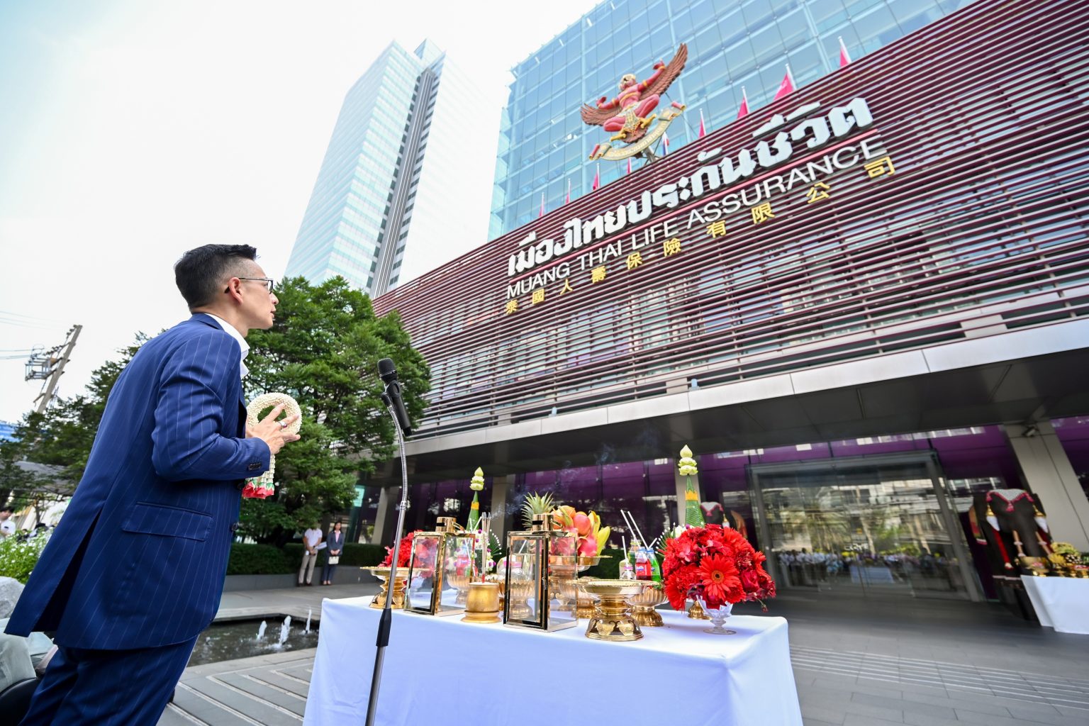 เมืองไทยประกันชีวิต จัดพิธีทำบุญครบรอบ 75 ปี การก่อตั้งบริษัทฯ