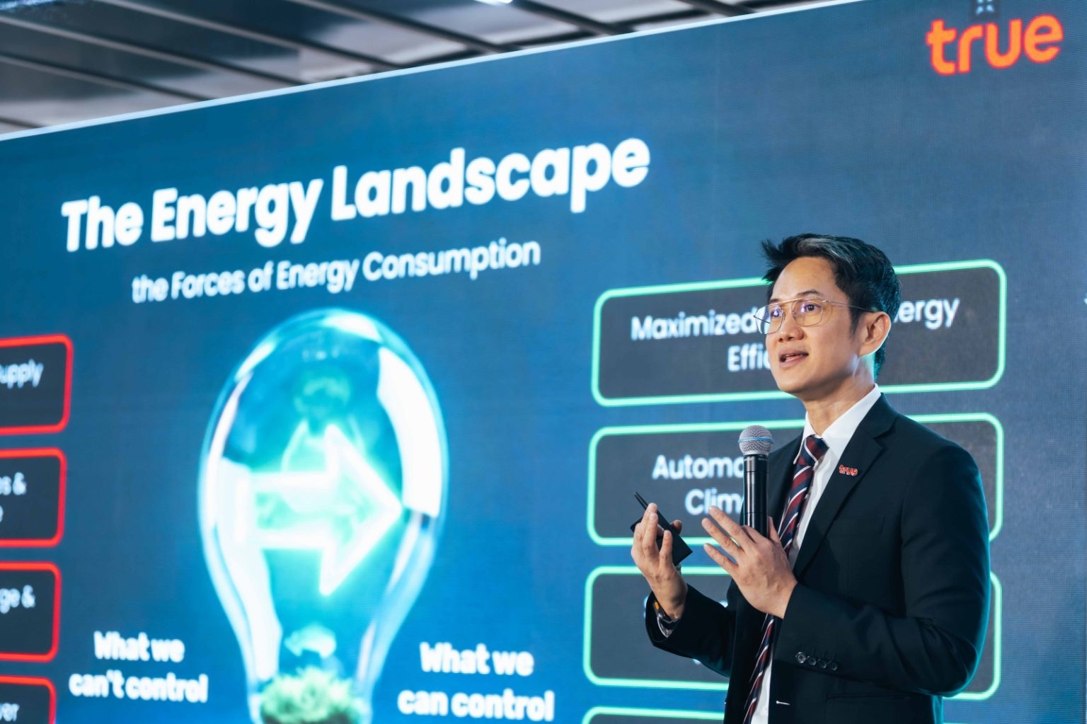 ทรูบิสิเนส เปิดยุทธศาสตร์ “Connectivity is the New Energy” ชูเครือข่ายอัจฉริยะเชื่อม AI-IoT พลิกการใช้พลังงานสู่ Smart Energy