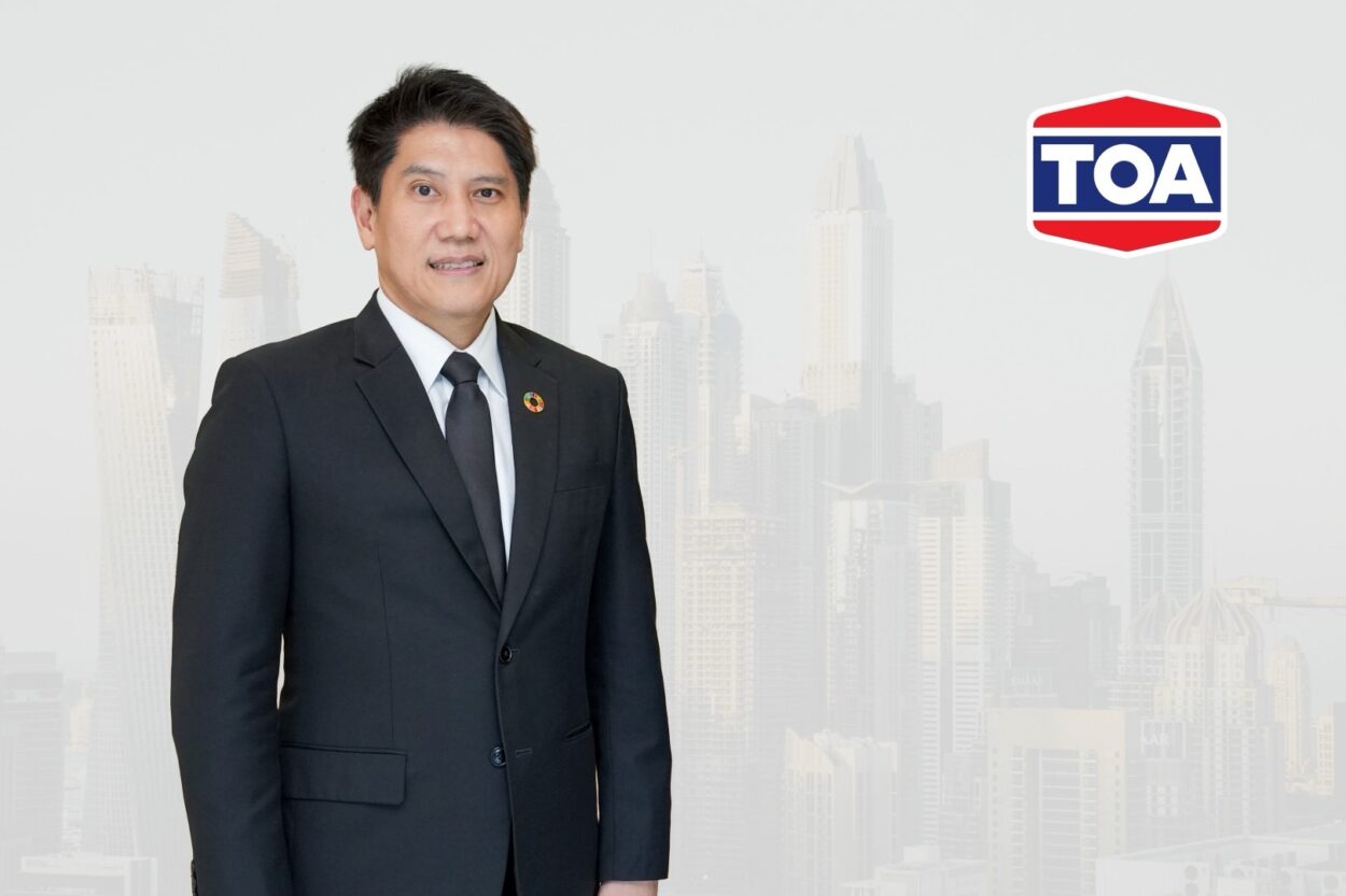 TOA โชว์รายได้ปีแรก 11,325 ล้านบาท โต 4% ตลาดรีโนเวท – เคมีภัณฑ์หนุน พร้อมจ่ายปันผล 0.38 บาท/หุ้น