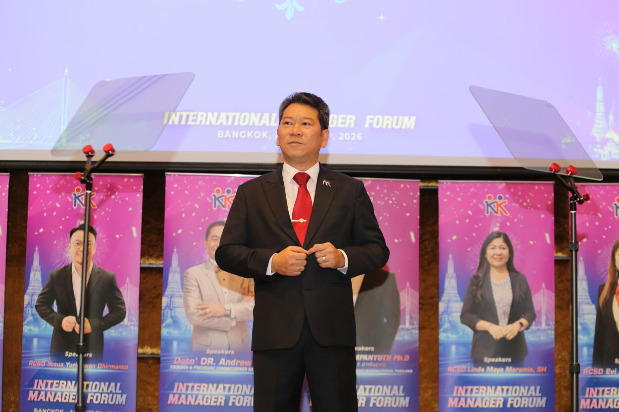 คังเซนฯ ไทย ร่วมเวที “Indonesia International Manager Forum” “ดร.ณัฐพัชร์” ถ่ายทอด Vision – Mission พร้อมทิศทางธุรกิจสู่อนาคต