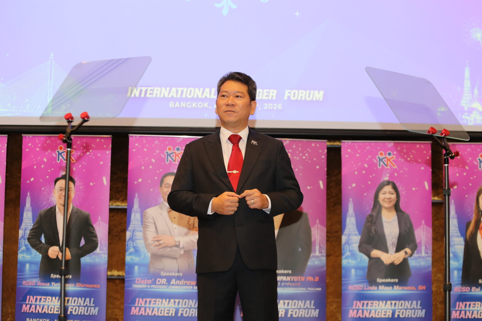 คังเซนฯ ไทย ร่วมเวที “Indonesia International Manager Forum” “ดร.ณัฐพัชร์” ถ่ายทอด Vision – Mission พร้อมทิศทางธุรกิจสู่อนาคต