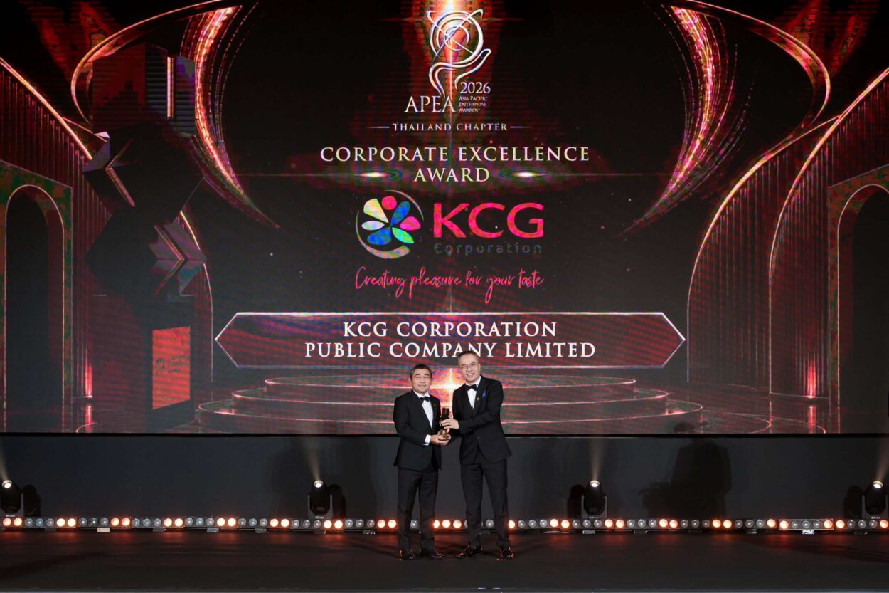 KCG คว้า 2 รางวัลจากเวที APEA 2026 Thailand