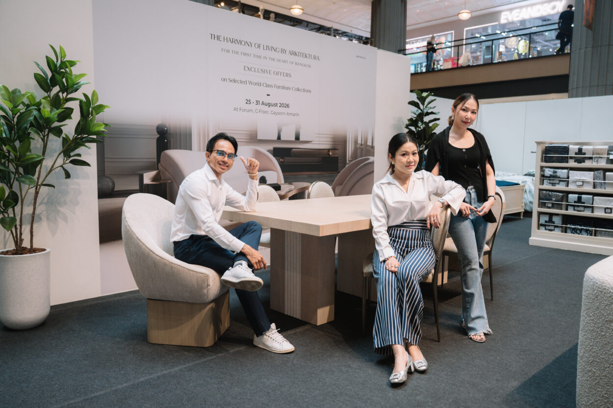 “ARKITEKTURA” ยกระดับสุนทรียภาพแห่งการอยู่อาศัย ผ่านงาน “The Harmony of Living by Arkitektura” ใจกลางกรุงเทพฯ ครั้งแรก