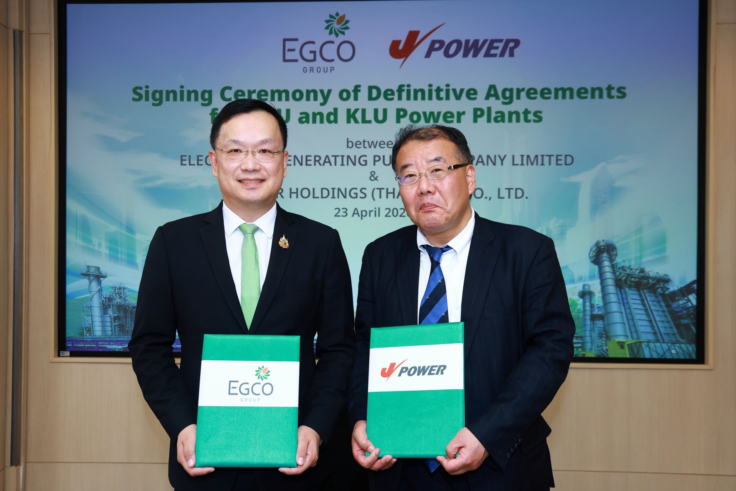 EGCO Group รุกกลยุทธ์ Asset Recycling ขายหุ้น 49% โรงไฟฟ้าบ้านโป่ง-คลองหลวง ผนึก J-POWER ย้ำเป้าหมาย ONE EGCO ONE GOAL