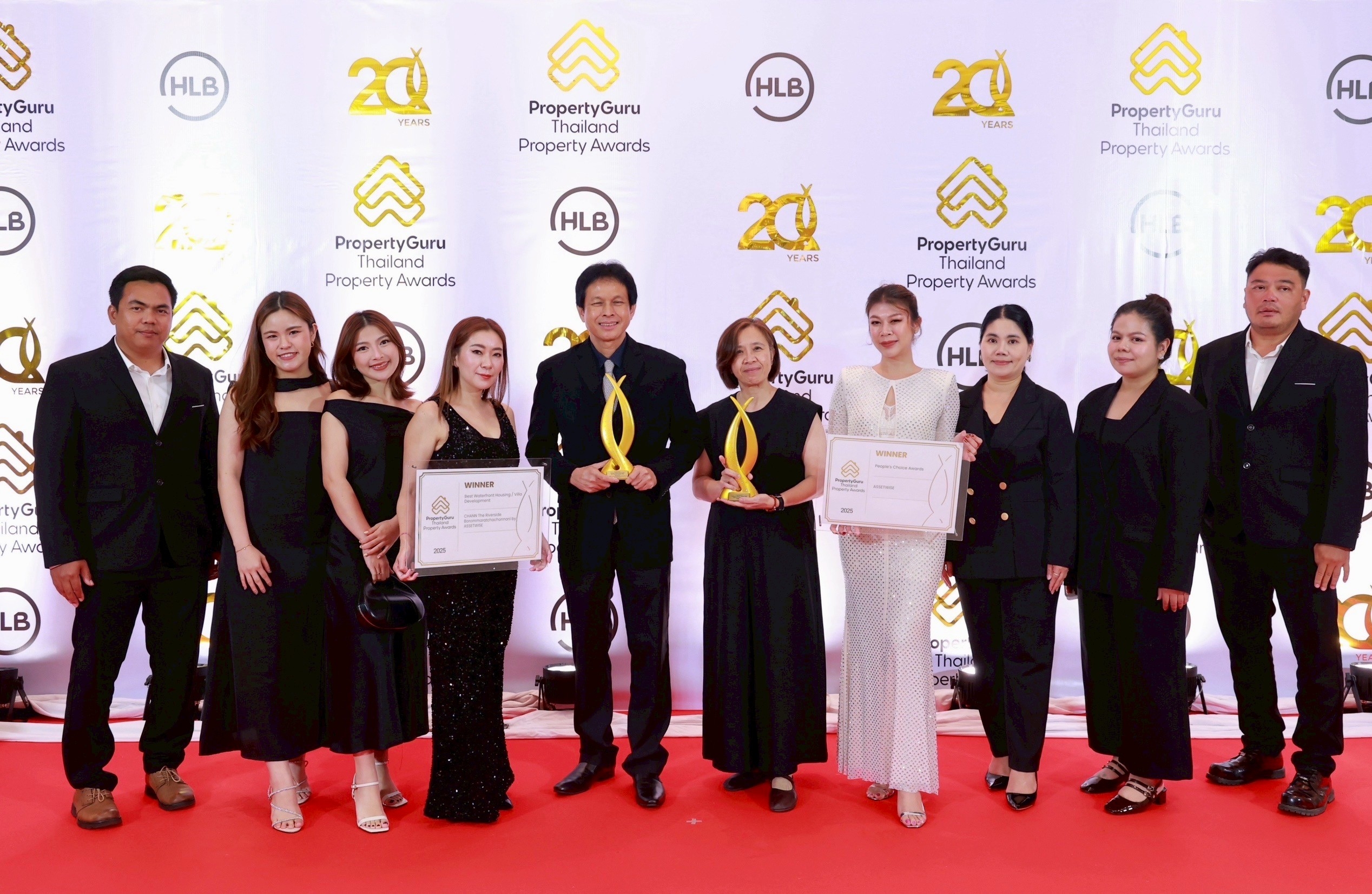 AssetWise คว้า 2 รางวัลใหญ่จากเวที  PropertyGuru Thailand Property Awards 2025