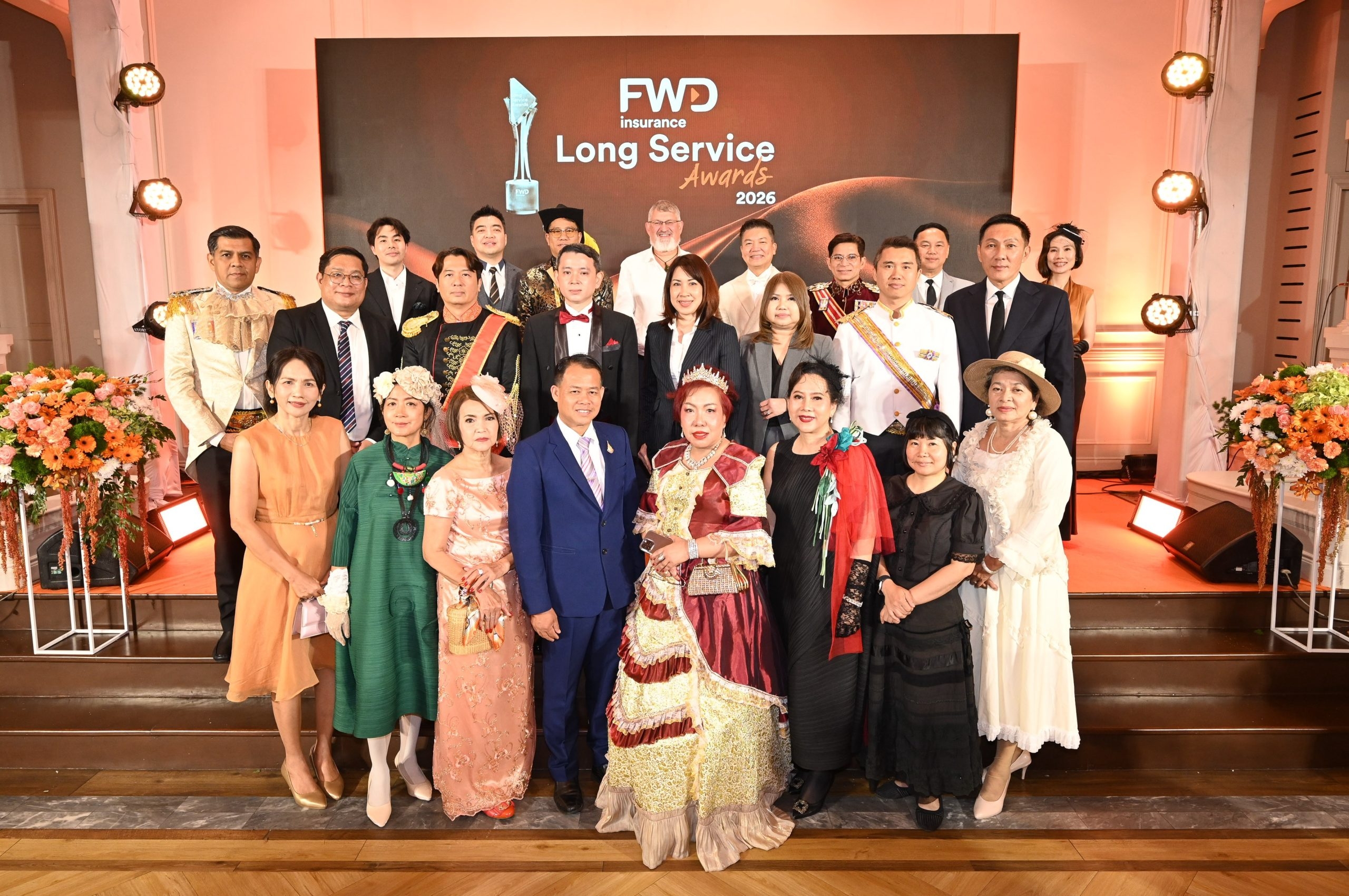 FWD ประกันชีวิต จัดงานมอบรางวัลคุณวุฒิอายุงานประจำปีตัวแทนฝ่ายขาย  “FWD Agency Long Service Awards 2026”
