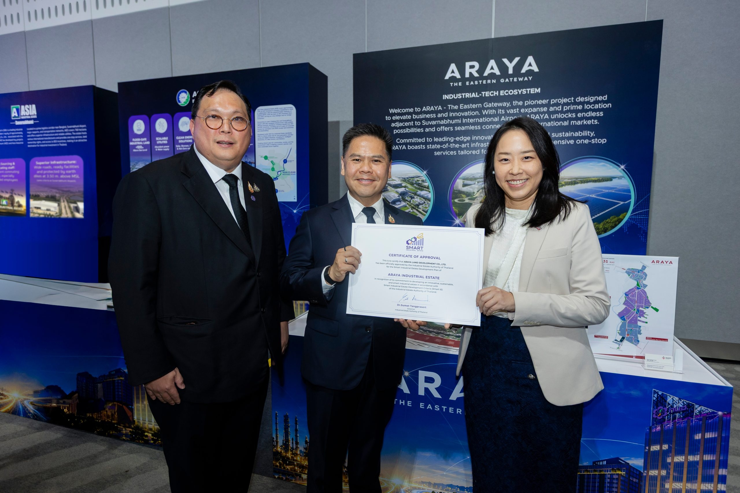 ARAYA ชูมาตรฐาน Smart Industrial Estate กุญแจสำคัญดึงดูดการลงทุนแห่งอนาคตสู่ประเทศไทย
