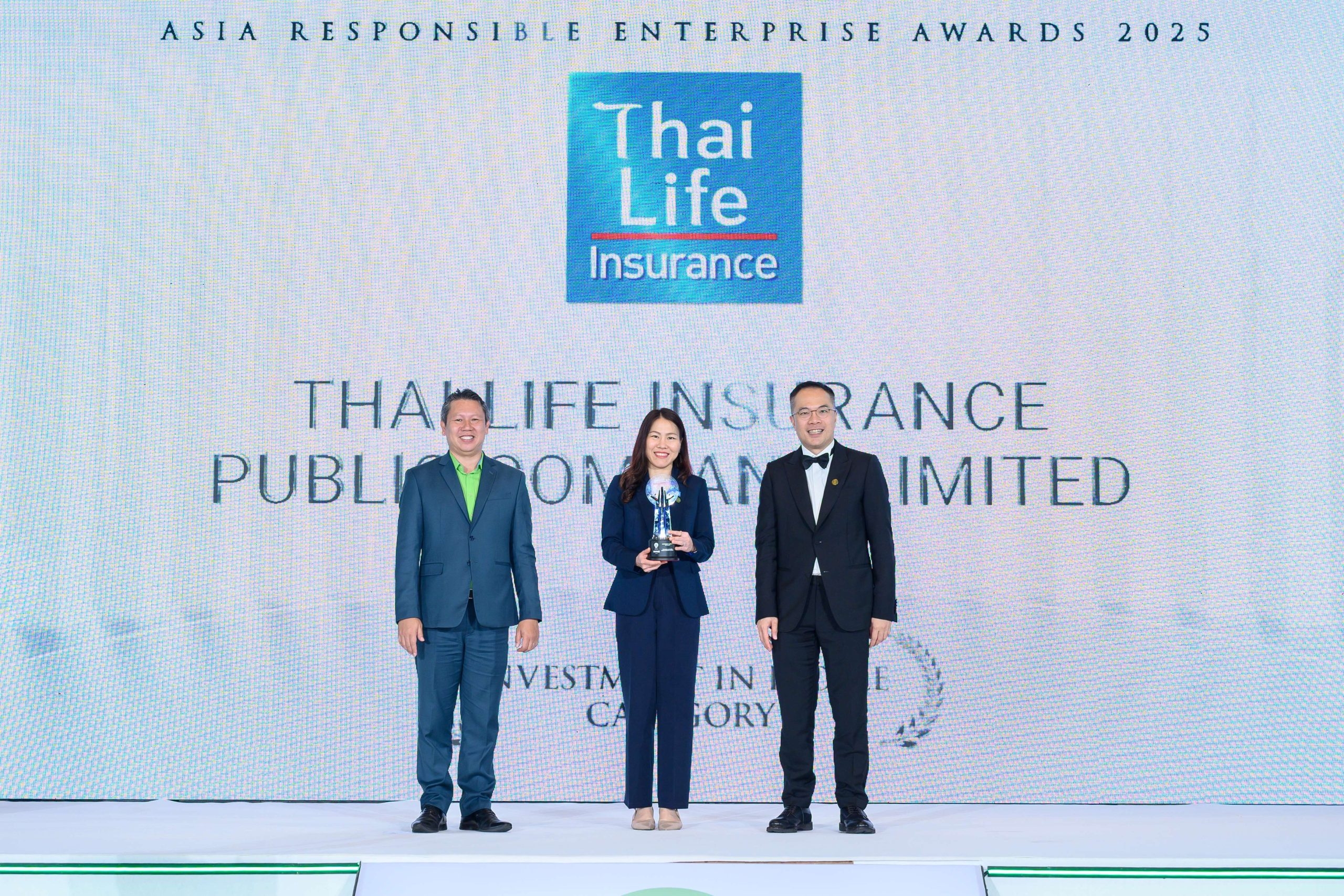 ไทยประกันชีวิต คว้ารางวัล Asia Responsible Enterprise Awards (AREA) 2025 ต่อเนื่องปีที่ 12