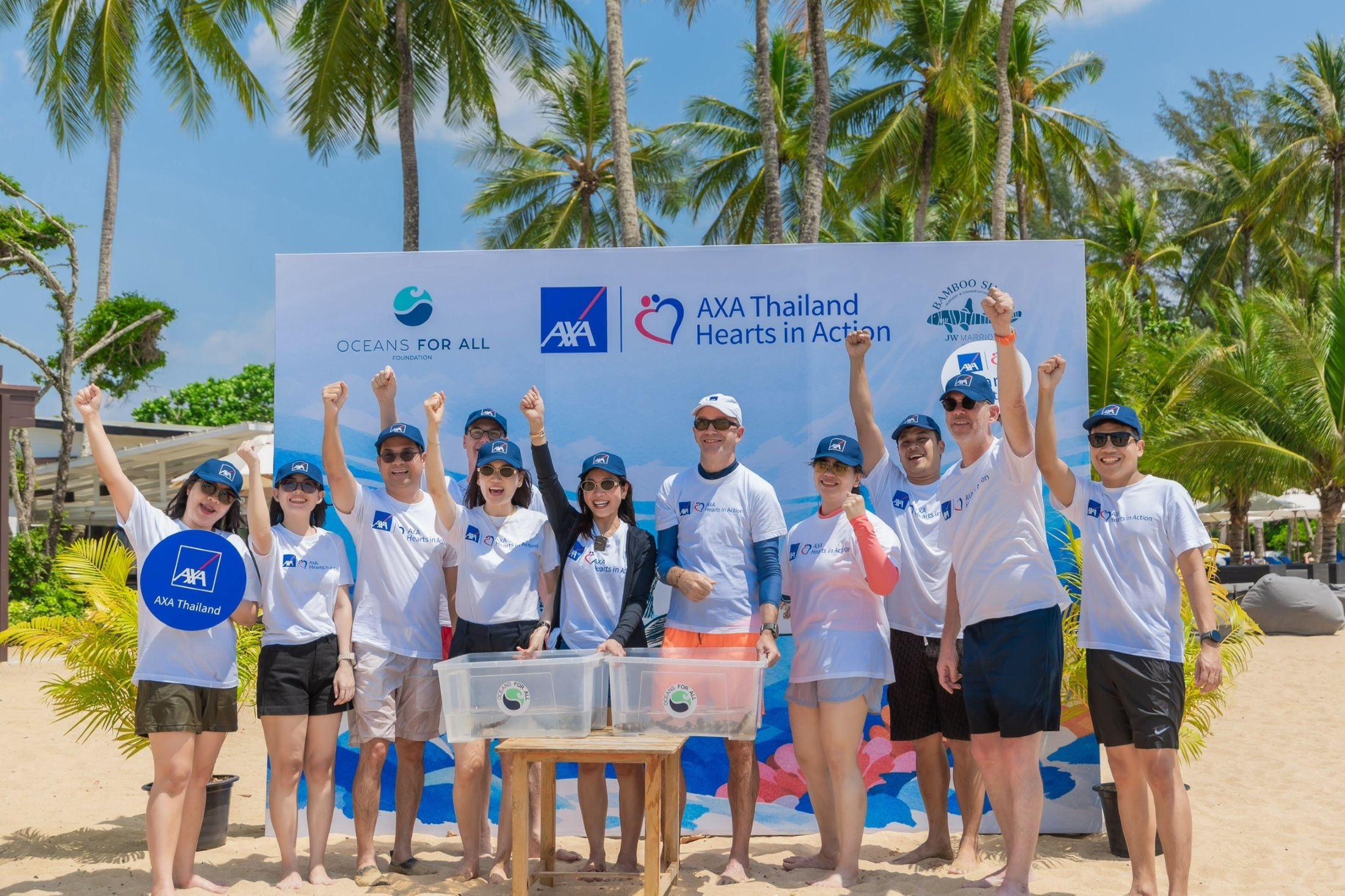 แอกซ่าประกันภัย สานต่อพันธกิจด้านสิ่งแวดล้อม “จากแม่น้ำสู่ท้องทะเล” เดินหน้าส่งเสริมความหลากหลายทางชีวภาพ
