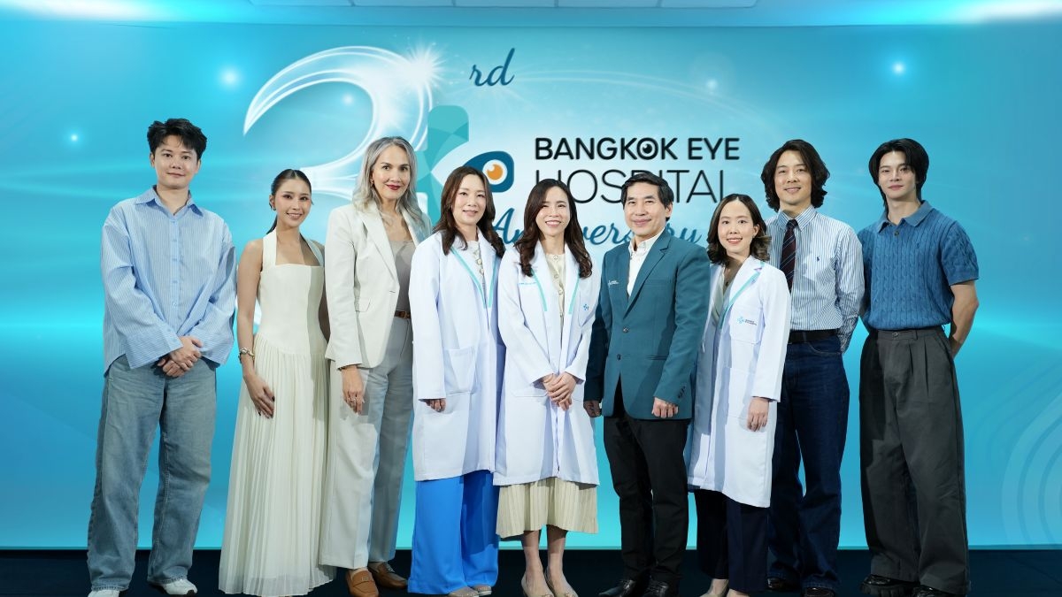 Bangkok Eye Hospital ฉลองปีที่ 3 เปิด ‘Presbyopia Center’ เจาะกลุ่มสูงวัย  ชู ‘AI ไร้ใบมีด’ รุกนำเข้าเลนส์ Spiral AI แห่งแรกในไทย