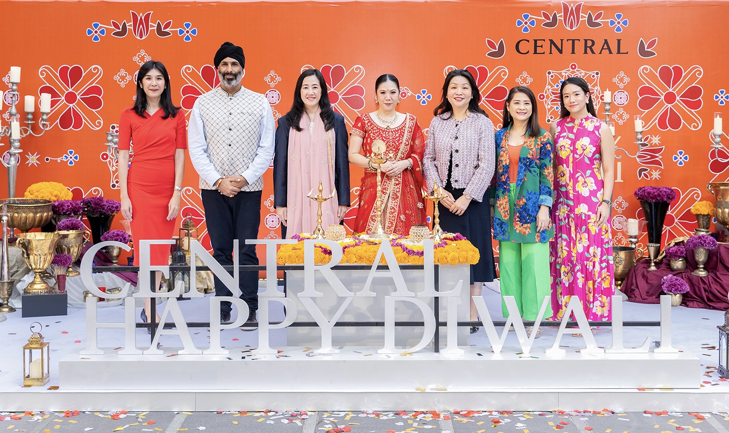 Central & Robinson ผนึก ททท. รังสรรค์รังโกลีใหญ่ที่สุดในกรุงเทพฯ ฉลองเทศกาล Diwali เทศกาลแห่งแสงสว่างและความสุข ต้อนรับนักท่องเที่ยวอินเดียจากทั่วโลก