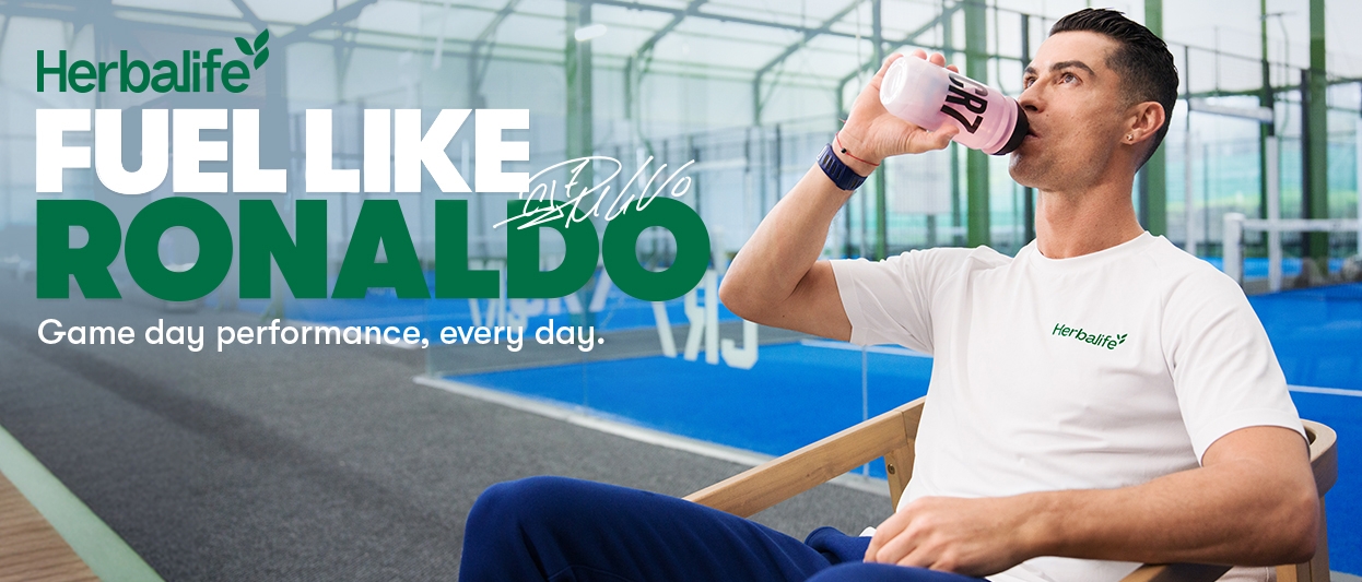 เฮอร์บาไลฟ์ จับมือ คริสเตียโน โรนัลโด ส่งแคมเปญ “Fuel Like Ronaldo”  สู่ไลฟ์สไตล์การดูแลสุขภาพ