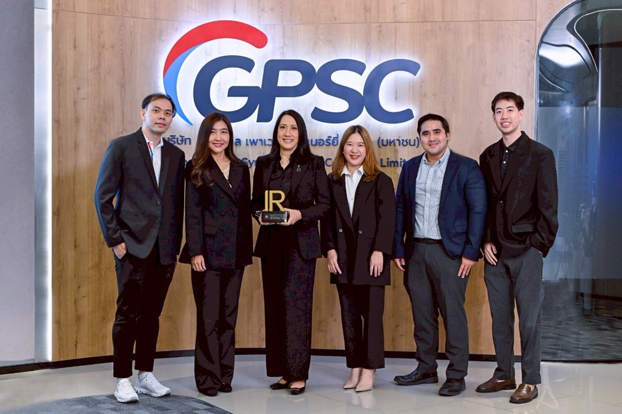 GPSC คว้ารางวัล “Best Investor Event” จากเวที IR Impact Awards – Southeast Asia 2025