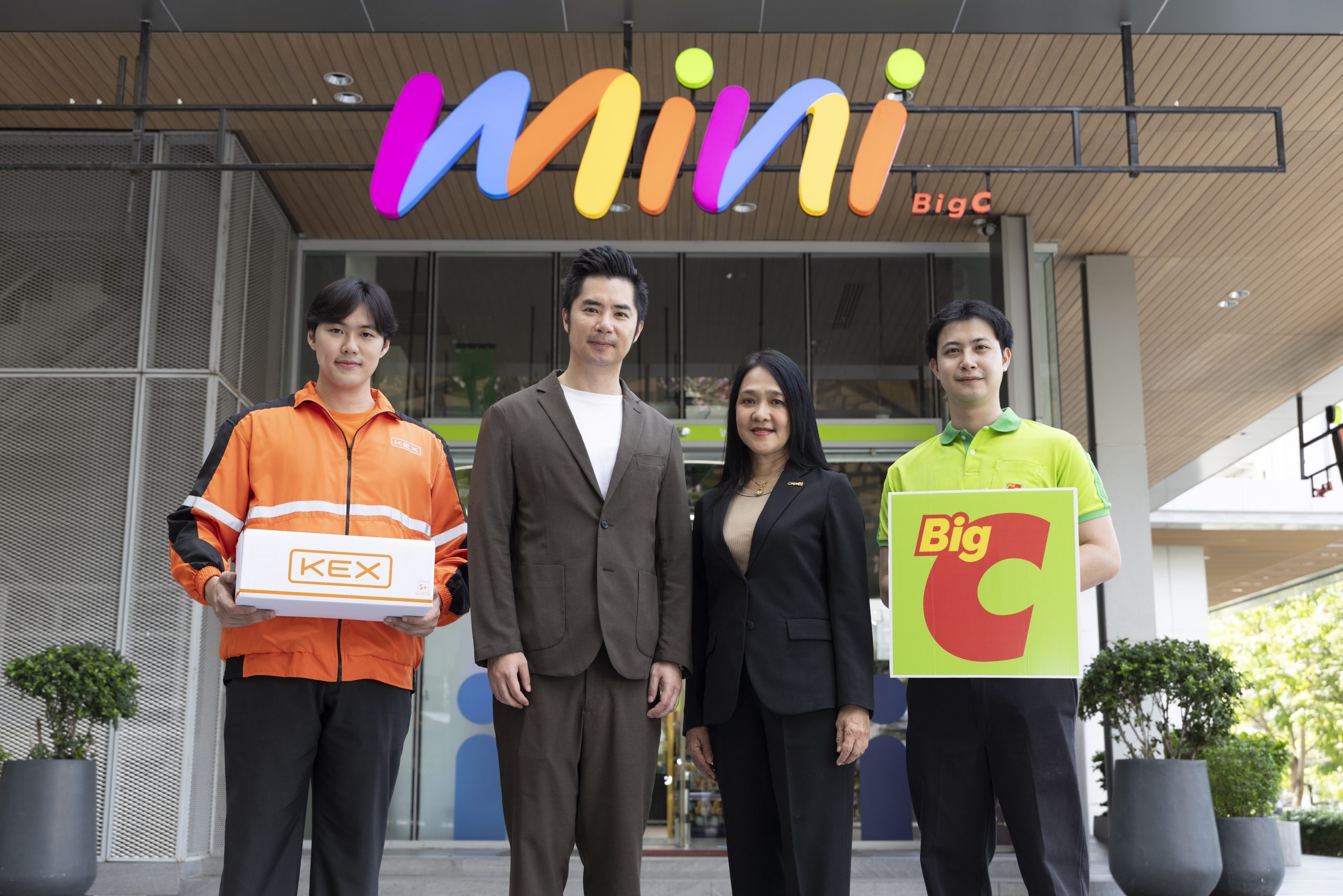 Big C ผนึกกำลัง KEX รุกหนักครึ่งปีหลัง ขยายจุดบริการรับ-ส่งพัสดุ ทะลุ 1,700 แห่ง