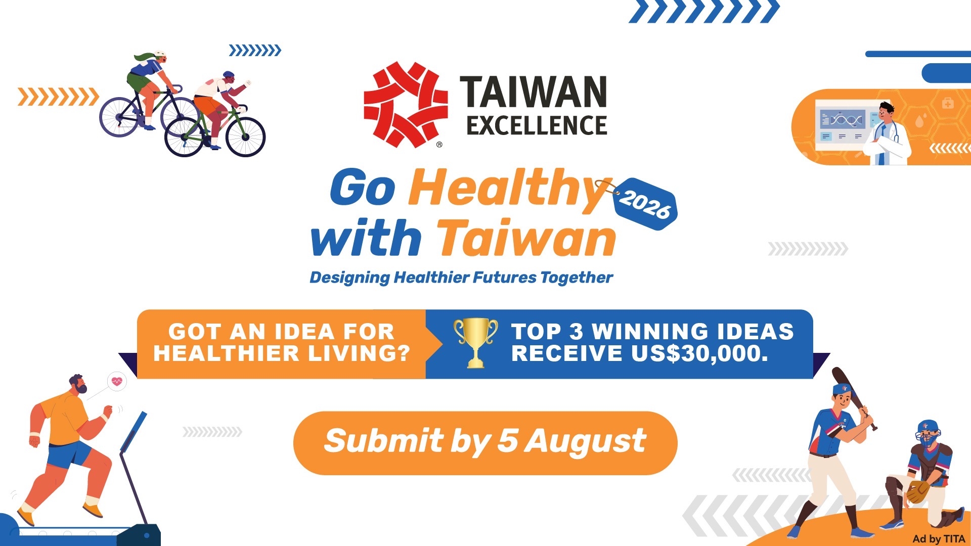Go Healthy with Taiwan 2026 เปิดตัว Top 20 Mentorship Program