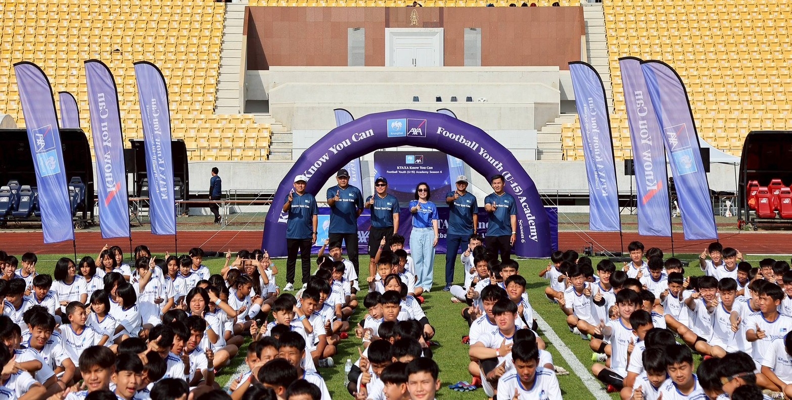 กรุงไทย-แอกซ่า ประกันชีวิต จัดสนามที่ 2 โซนภาคเหนือ ในโครงการ “KTAXA Know You Can Football Youth (U-15) Academy ปีที่ 6”