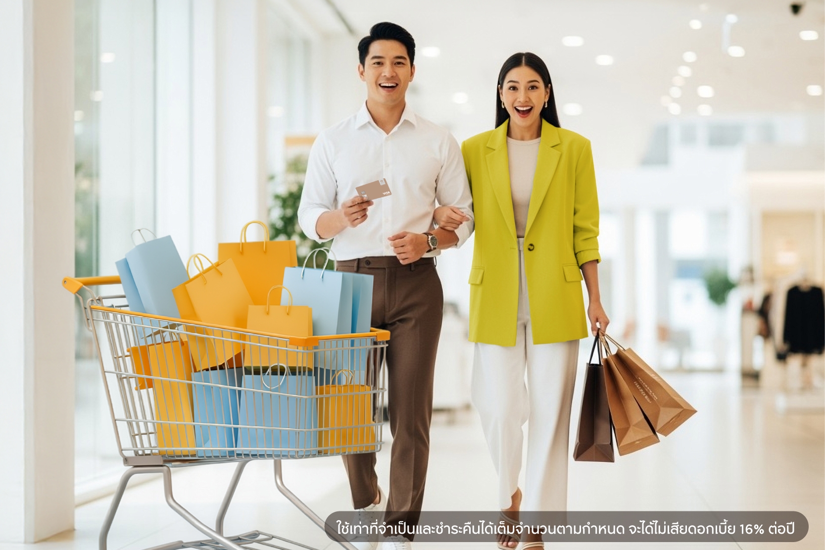 ‘กิน-ช้อป คุ้มจัดหนัก คืนจัดเต็ม’ กับบัตรเครดิต กรุงศรี  รับเครดิตเงินคืนรวมสูงสุด 3,300 บาท