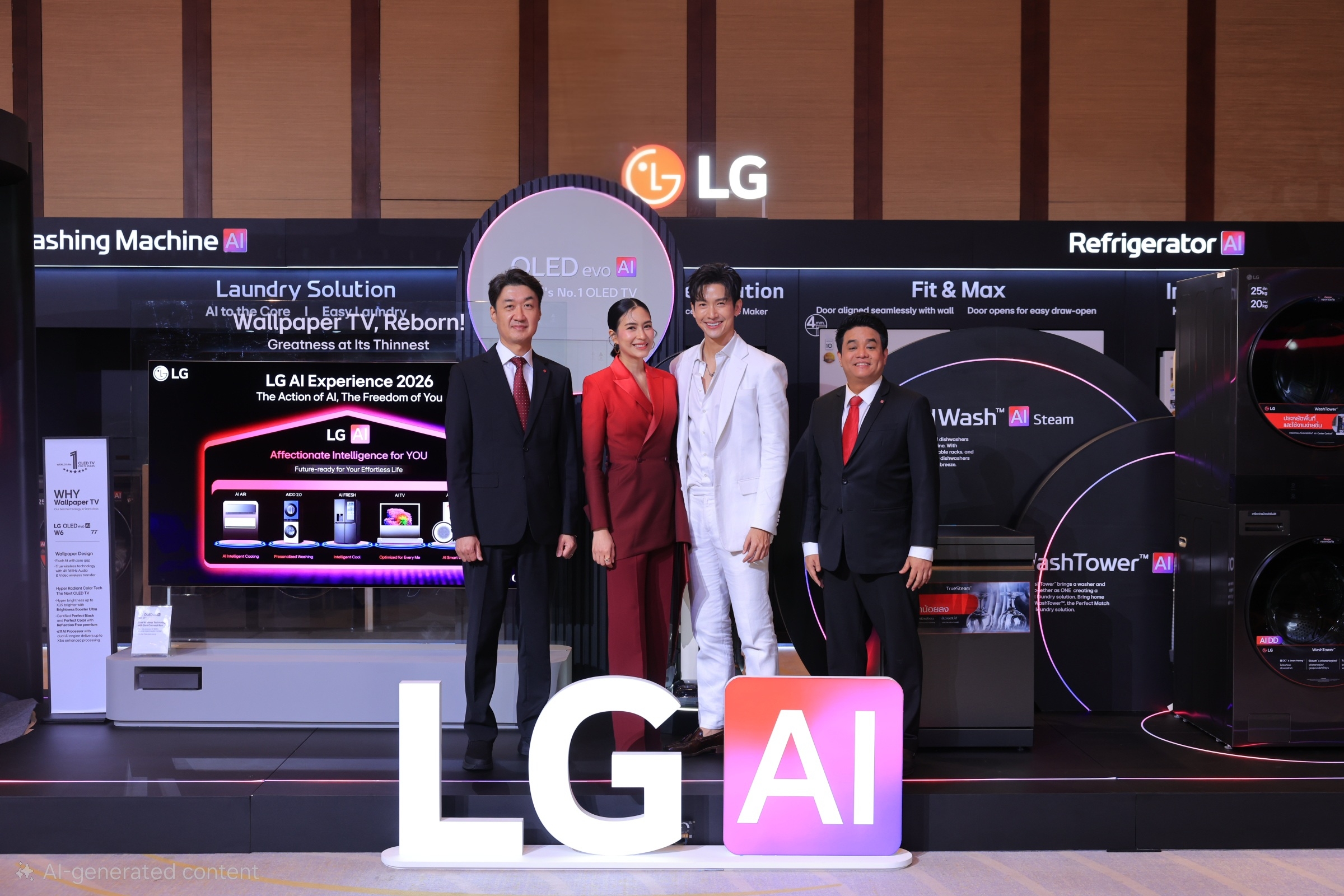 แอลจี ประเทศไทย ปฏิวัติชีวิตยุคใหม่ เปิดงาน  ‘LG AI Experience 2026: The Action of AI. The Freedom of You’
