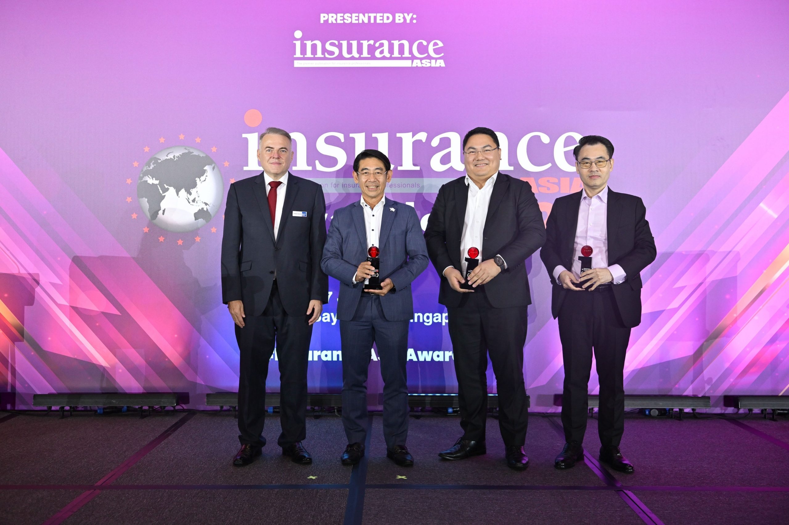 พรูเด็นเชียล ประเทศไทย คว้ารางวัล CEO of the Year พร้อมอีก 2 รางวัลเกียรติยศจากเวที Insurance Asia Awards 2026