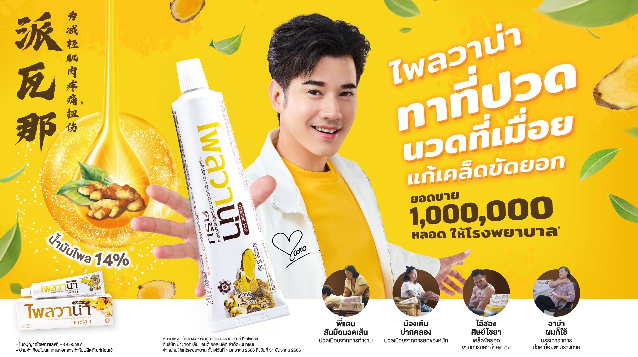 “BLC” สร้างปรากฏการณ์ ดึง “มาริโอ้ เมาเร่อ” นั่งแท่นพรีเซนเตอร์ “Plaivana” คนแรก